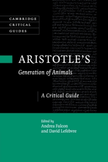 Aristotle's Generation of Animals