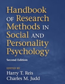 Image for Handbook of Research Methods in Social and Personality Psychology