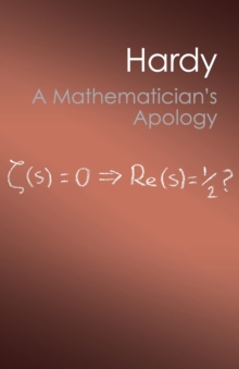 Image for A Mathematician's Apology