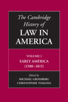 Cambridge History of Law in America