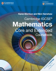 Image for Cambridge IGCSE mathematics core and extended coursebook