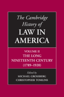 Cambridge History of Law in America