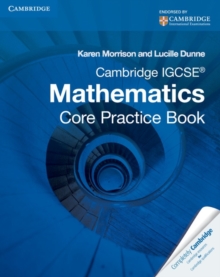 Image for Cambridge IGCSE Core Mathematics Practice Book