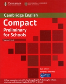 Image for Compact preliminary for schools: Teacher's book