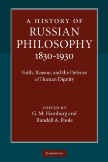 History of Russian Philosophy 1830-1930