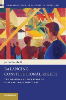 Image for Balancing Constitutional Rights