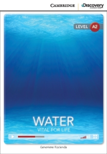 Image for Water: Vital for Life Low Intermediate Book with Online Access