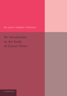 Image for An Introduction to the Study of Colour Vision
