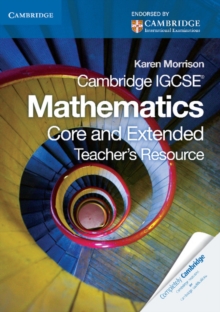 Image for Cambridge IGCSE Mathematics Teacher's Resource CD-ROM