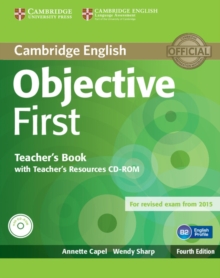 Image for Objective first: Teacher's book