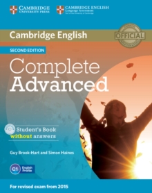 Complete Advanced Student’s Book without Answers with CD-ROM