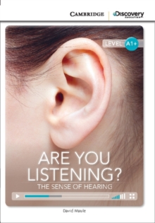 Image for Are You Listening? The Sense of Hearing High Beginning Book with Online Access