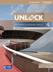 Image for Unlock  : listening and speaking skillsLevel 4,: Student's book and online workbook