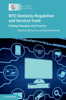 WTO domestic regulation and services trade