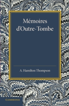 Image for Memoires d'Outre-Tombe