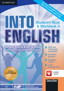 Image for Into English Level 3 Student's Book and Workbook with Audio CD with Active Digital Book with B2 Booster, Italian Edition