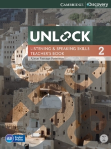 Image for Unlock  : listening and speaking skillsLevel 2,: Teacher's book with DVD