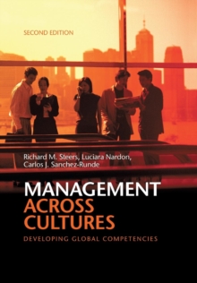 Image for Management across cultures  : developing global competencies