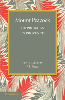 Image for Mount Peacock or Progress in Provence