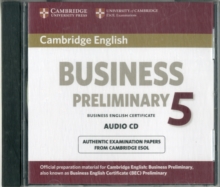 Cambridge English Business 5 Preliminary Audio CD