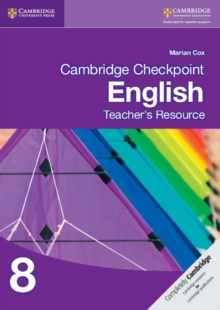 Image for Cambridge Checkpoint English Teacher's Resource 8