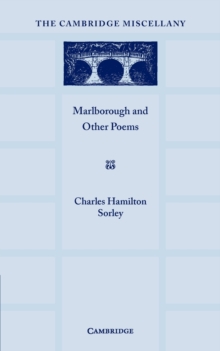 Marlborough and Other Poems