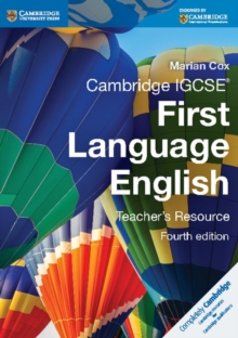 Image for Cambridge IGCSE first language English: Teacher's resource