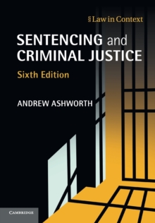 Image for Sentencing and criminal justice