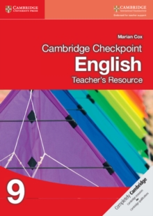 Image for Cambridge Checkpoint English Teacher's Resource CD-ROM 9