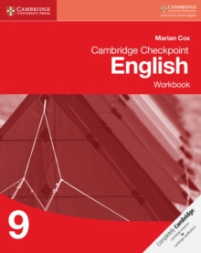 Image for Cambridge Checkpoint English Workbook 9