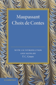 Image for Maupassant: Choix de Contes