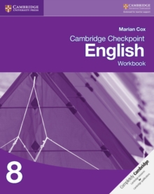 Image for Cambridge Checkpoint English: Workbook 8