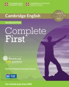 Image for Complete first: Workbook, with answers