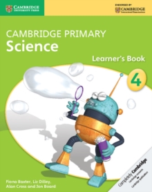 Image for Cambridge primary science4: Learner's book
