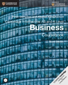 Image for Cambridge international AS and A Level business coursebook