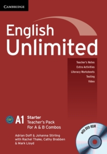 Image for English Unlimited Starter A and B Teacher's Pack (Teacher's Book with DVD-ROM)