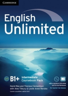 Image for English Unlimited Intermediate Coursebook with e-Portfolio and Online Workbook Pack