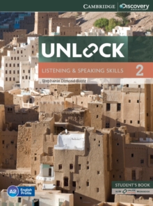 Image for Unlock  : listening and speaking skillsLevel 2,: Student's book and online workbook
