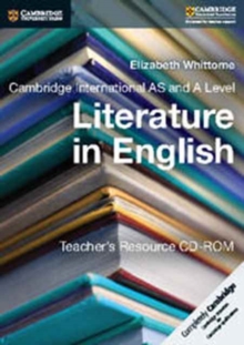 Image for Cambridge International AS and A Level Literature in English Teacher's Resource CD-ROM