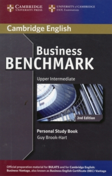 Image for Business benchmark upper immediate BULATS and business vantage personal study book