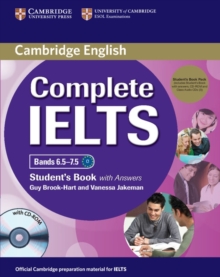 Image for Complete IELTS Bands 6.5-7.5 Student's Pack (Student's Book with Answers with CD-ROM and Class Audio CDs (2))