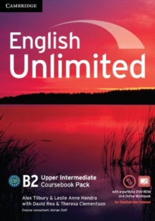 Image for English Unlimited Upper Intermediate Coursebook with e-Portfolio and Online Workbook Pack