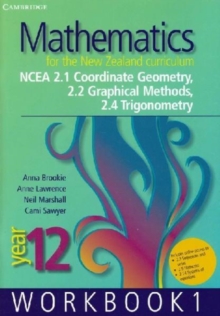 Image for Mathematics for the New Zealand Curriculum Year 12 Workbook 1
