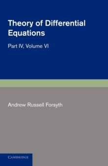 Theory of Differential Equations