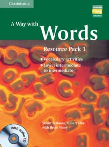 Image for A Way with Words Lower-intermediate to Intermediate Book and Audio CD Resource Pack