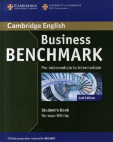 Business Benchmark Pre-intermediate to Intermediate BULATS Student’s Book