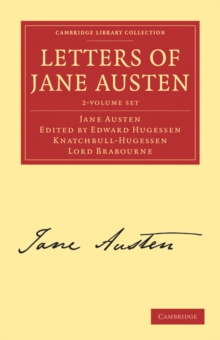 Image for Letters of Jane Austen 2 Volume Paperback Set