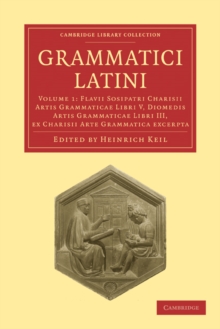 Image for Grammatici Latini 8 Volume Paperback Set