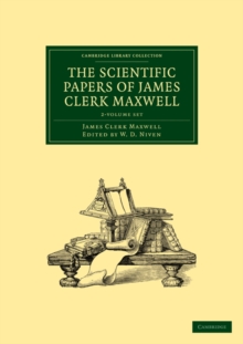 Scientific Papers of James Clerk Maxwell 2 Volume Paperback Set