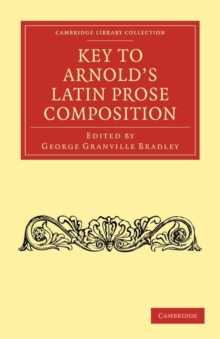 Image for Key to Arnold's Latin Prose Composition